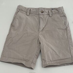 Vineyard Vines Boys Khaki Flat Front Shorts